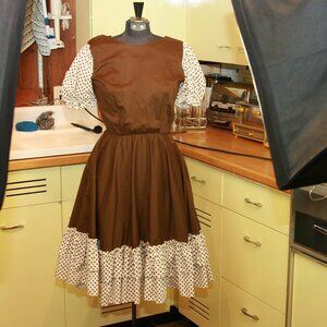 Meg Simkins Women's Dress Vintage Square Dancing Outfit